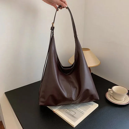 Elegant Hasp Closure Tote Bag – Fashion Casual Women’s Handbag