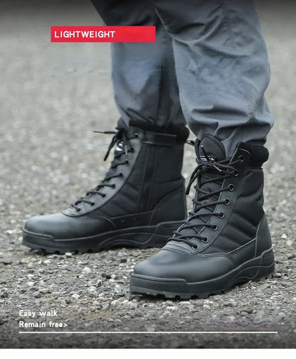 Men’s Outdoor Desert Boots – Anti-Slip Ankle Work & Hiking Shoes