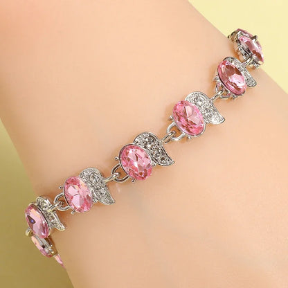 Exquisite Charm Strand Bracelet – Color Crystal Fashion Women Party Jewelry
