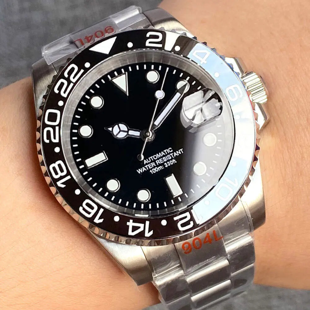 Automatic Diver Watch – Sapphire Crystal & Rotating Bezel Design