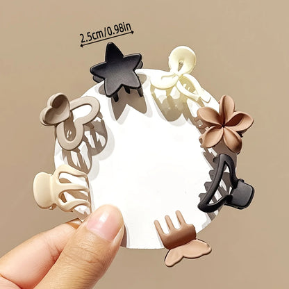 Multi-Pack Cute Hair Claws – Elegant Daily & Travel Hair Accessories