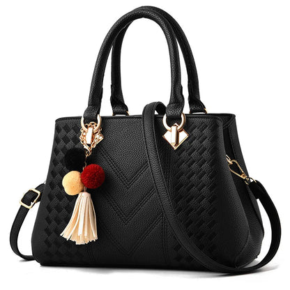 Vintage Leather Tote Bag – Elegant Everyday Women’s Handbag
