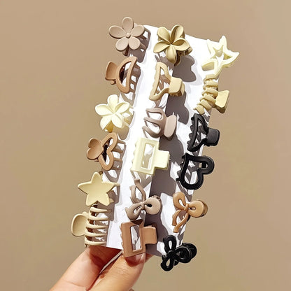 Multi-Pack Cute Hair Claws – Elegant Daily & Travel Hair Accessories