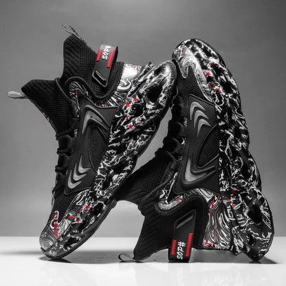 Men’s Breathable Casual Sneakers – Lightweight Fashion Running Shoes