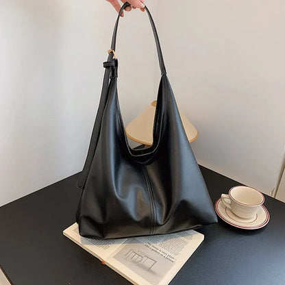 Elegant Hasp Closure Tote Bag – Fashion Casual Women’s Handbag