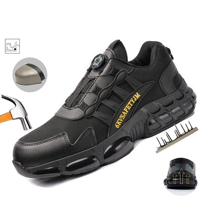 Protective Work Sneakers – Steel Toe Anti-Slip Comfortable Safety Shoes