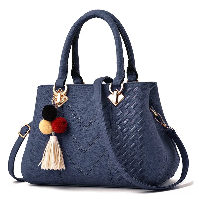 Vintage Leather Tote Bag – Elegant Everyday Women’s Handbag