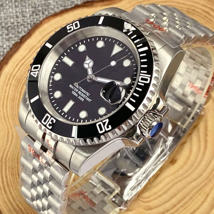 Automatic Diver Watch – Sapphire Crystal & Rotating Bezel Design