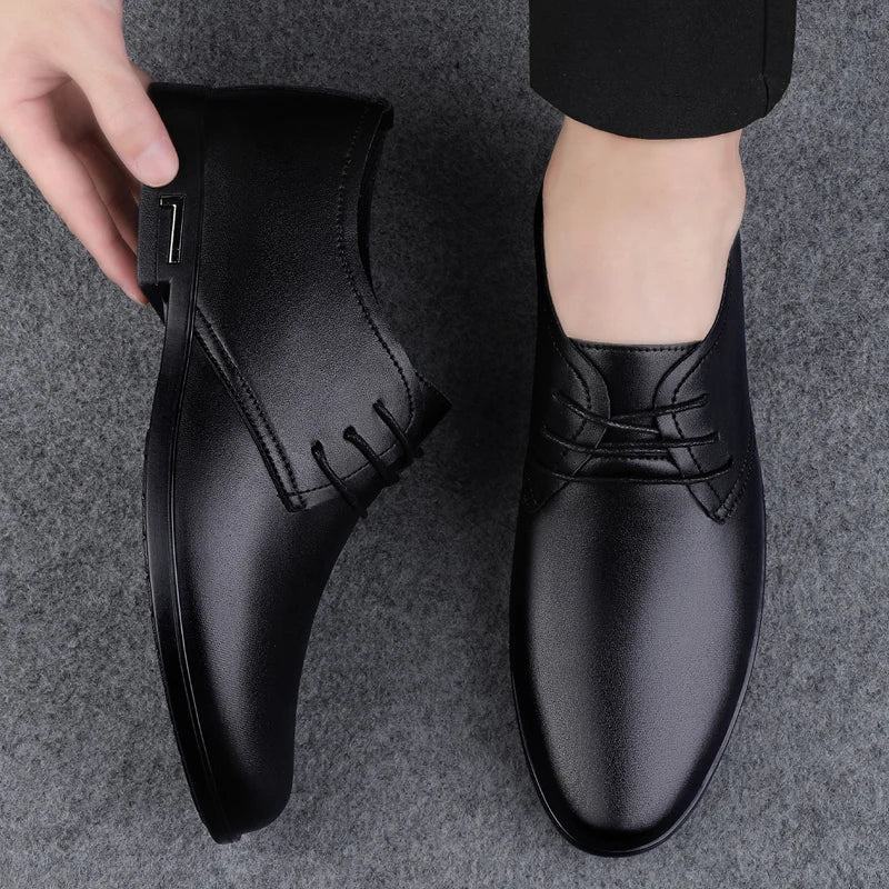 Everyday Office Black Comfort Shoes