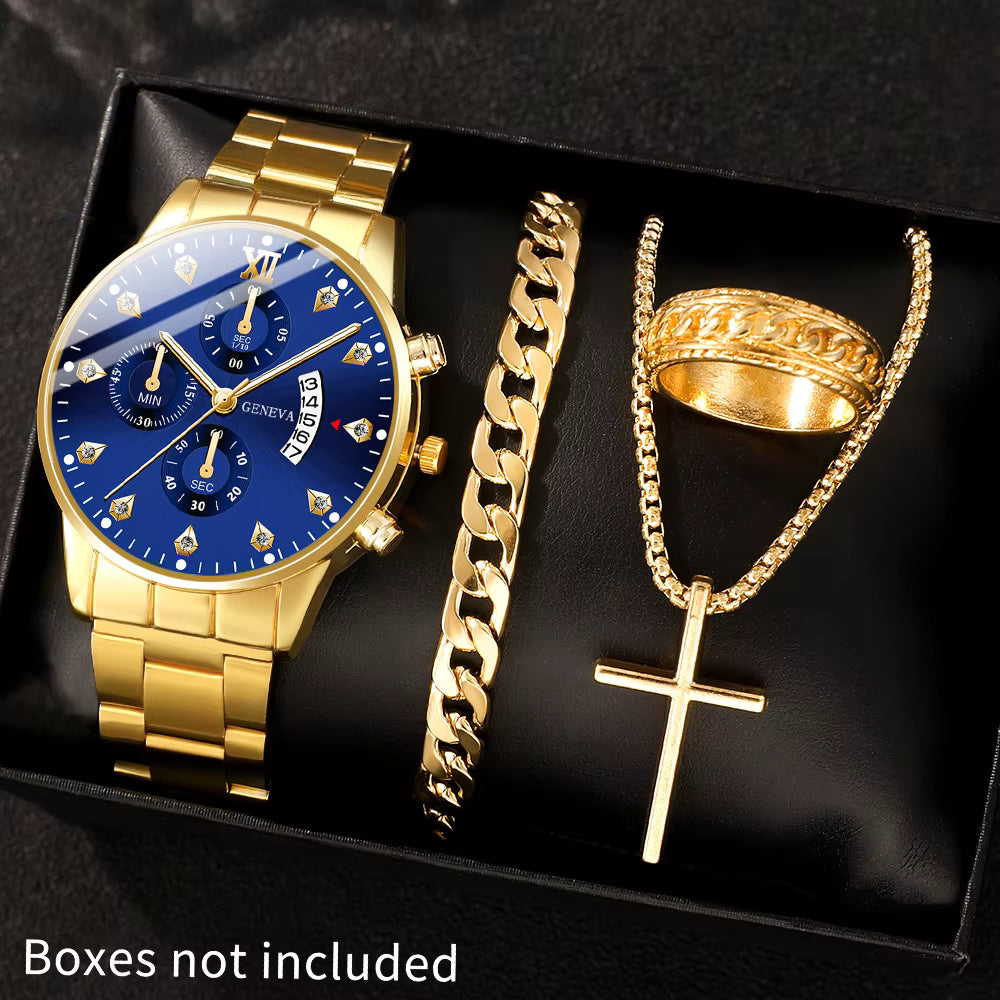 Couple alloy quartz watch men and women casual and fashionable watch clocks