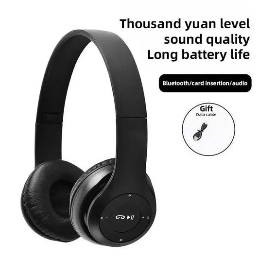 Wireless Noise-Canceling Headphones – Deep Bass & All-Day Comfort