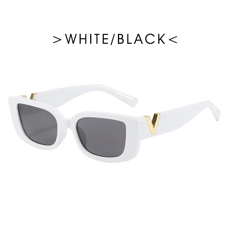 Elegant Retro Designer-Inspired Small Frame Sunglasses for Everyday Style