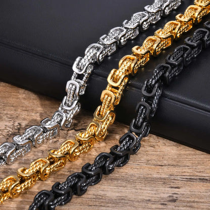 Everyday Stainless Steel Chain Bracelet for Modern Men’s Fashion