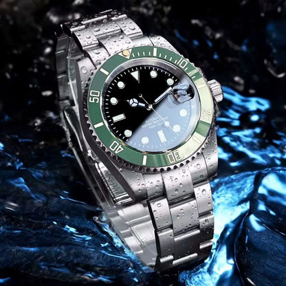 Automatic Diver Watch – Sapphire Crystal & Rotating Bezel Design