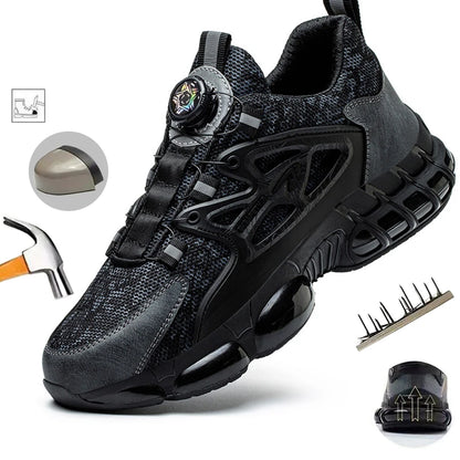 Protective Work Sneakers – Steel Toe Anti-Slip Comfortable Safety Shoes