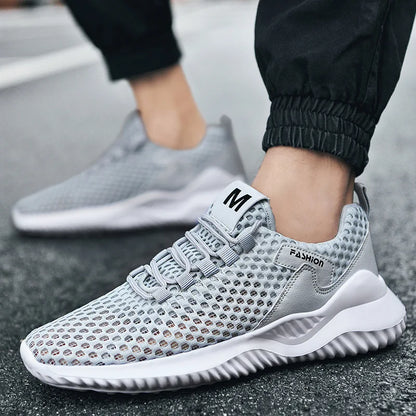 Men’s Breathable Mesh Summer Loafers – Lightweight Casual Walking Shoes