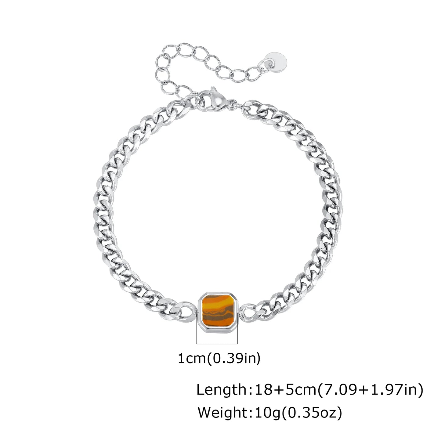 Hip Hop Cuban Link Bracelet for Men – Stylish Fashion Jewelry Wristband