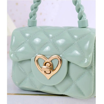 Cute Heart-Shaped Mini Shoulder Bag