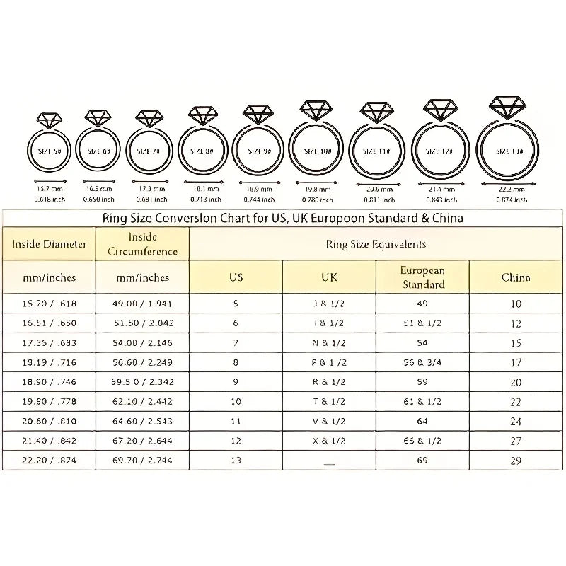 Premium 925 Sterling Silver Moissanite Ring – 2-Carat Center Stone