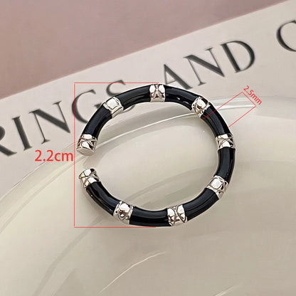MODERN 925 STERLING SILVER HEART RING