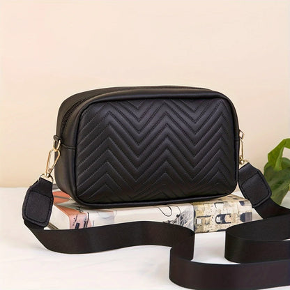 Mini Quilted Crossbody Bag – Stylish Phone Wallet Shoulder Purse