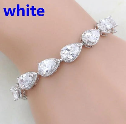 Exquisite Charm Strand Bracelet – Color Crystal Fashion Women Party Jewelry