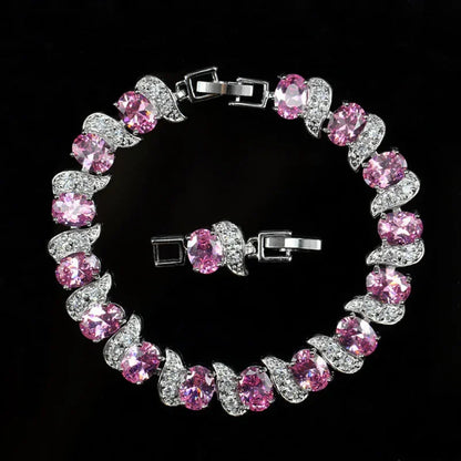 Exquisite Charm Strand Bracelet – Color Crystal Fashion Women Party Jewelry