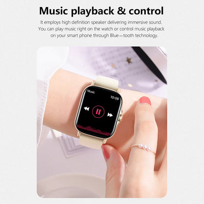 Modern Sports Smart Watch – Fitness Tracking & Wireless Calling Features