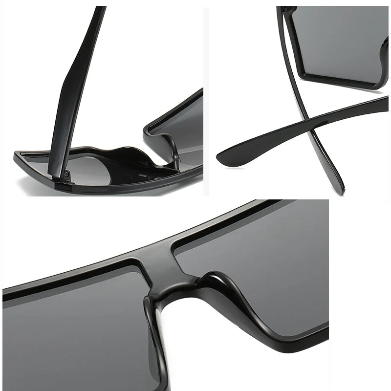 Luxury Oversized Square Sunglasses – Premium UV Protection