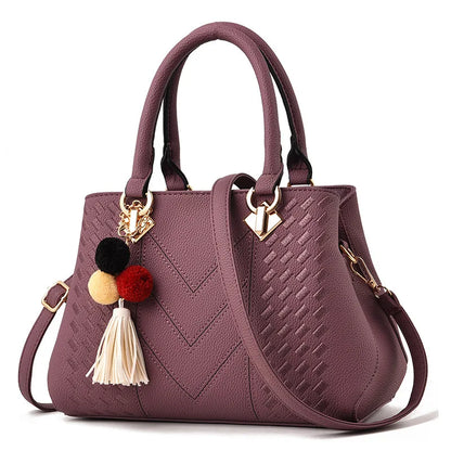 Vintage Leather Tote Bag – Elegant Everyday Women’s Handbag