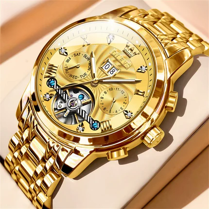 Luxury Automatic Men's Watch – Classic Mechanical Design