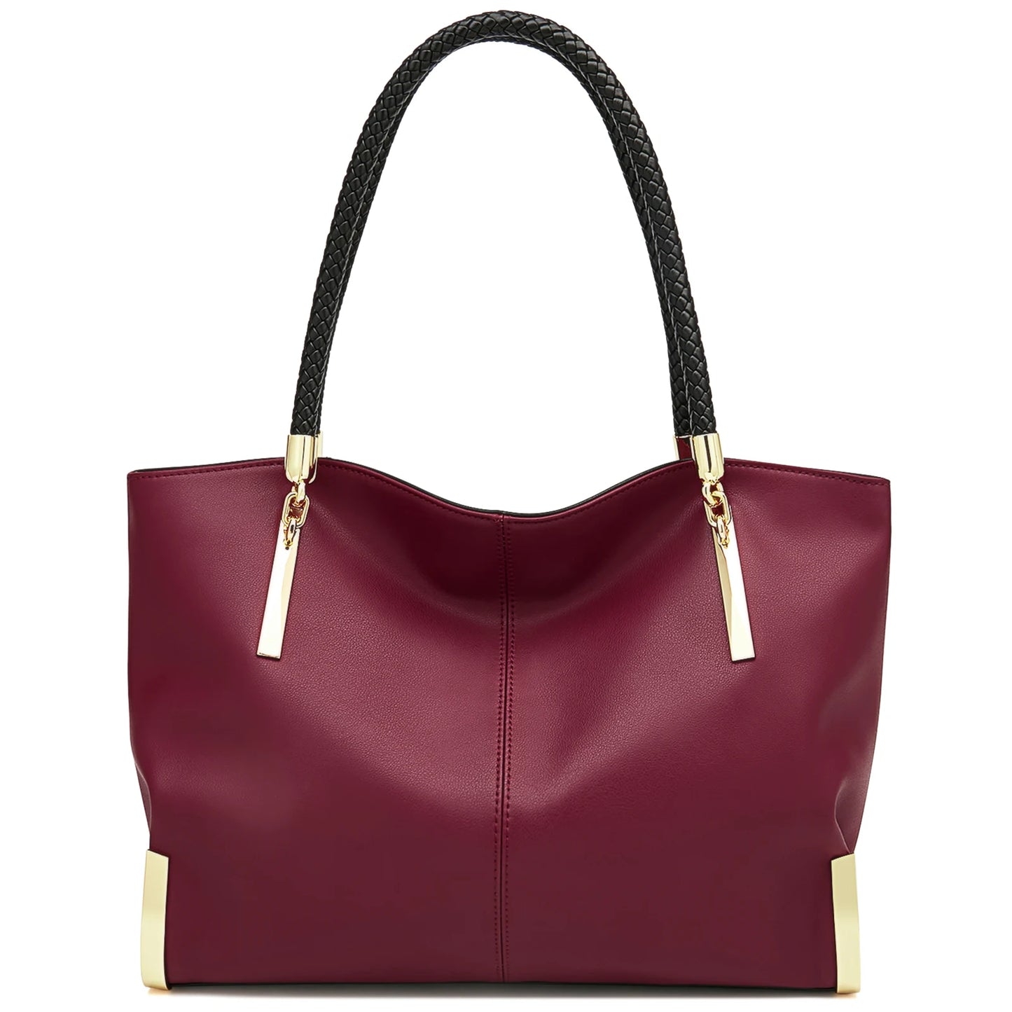 Luxury Leather Top Handle Bag – Spacious Designer Women’s Handbag