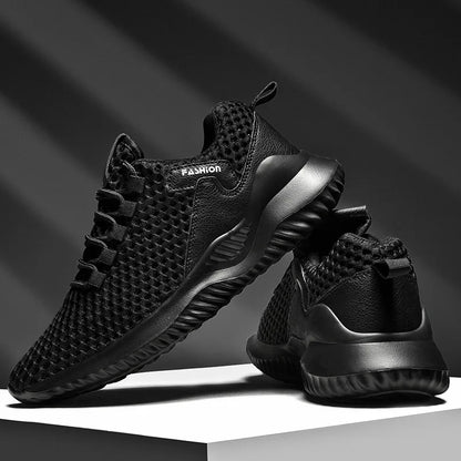 Men’s Breathable Mesh Summer Loafers – Lightweight Casual Walking Shoes