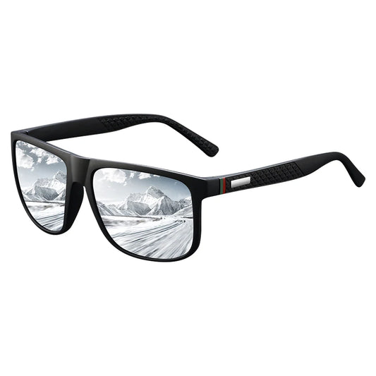 Classic Square Polarized Sunglasses – Lightweight Outdoor Style