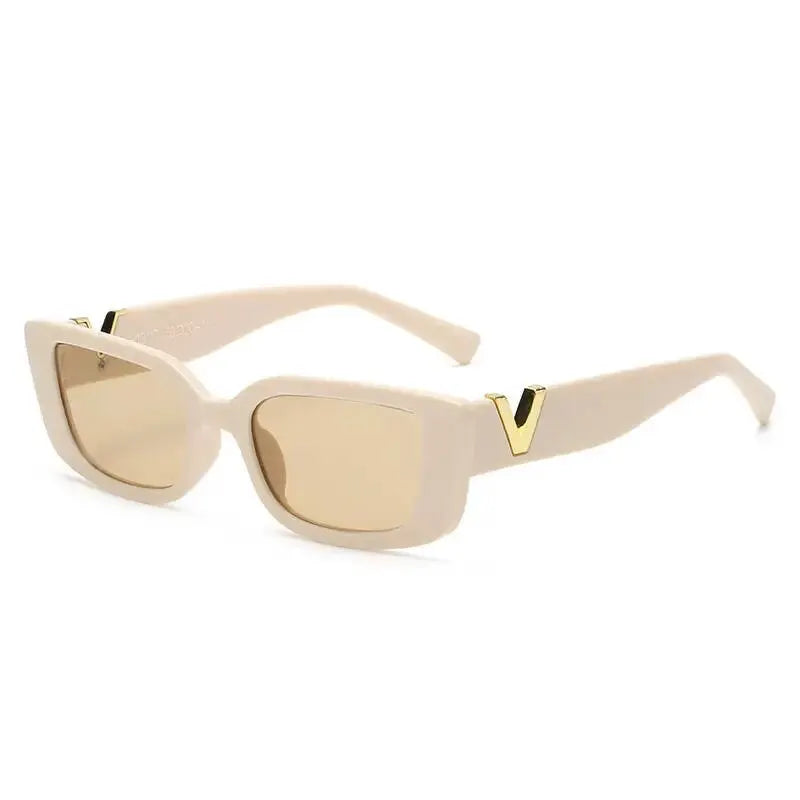 Elegant Retro Designer-Inspired Small Frame Sunglasses for Everyday Style