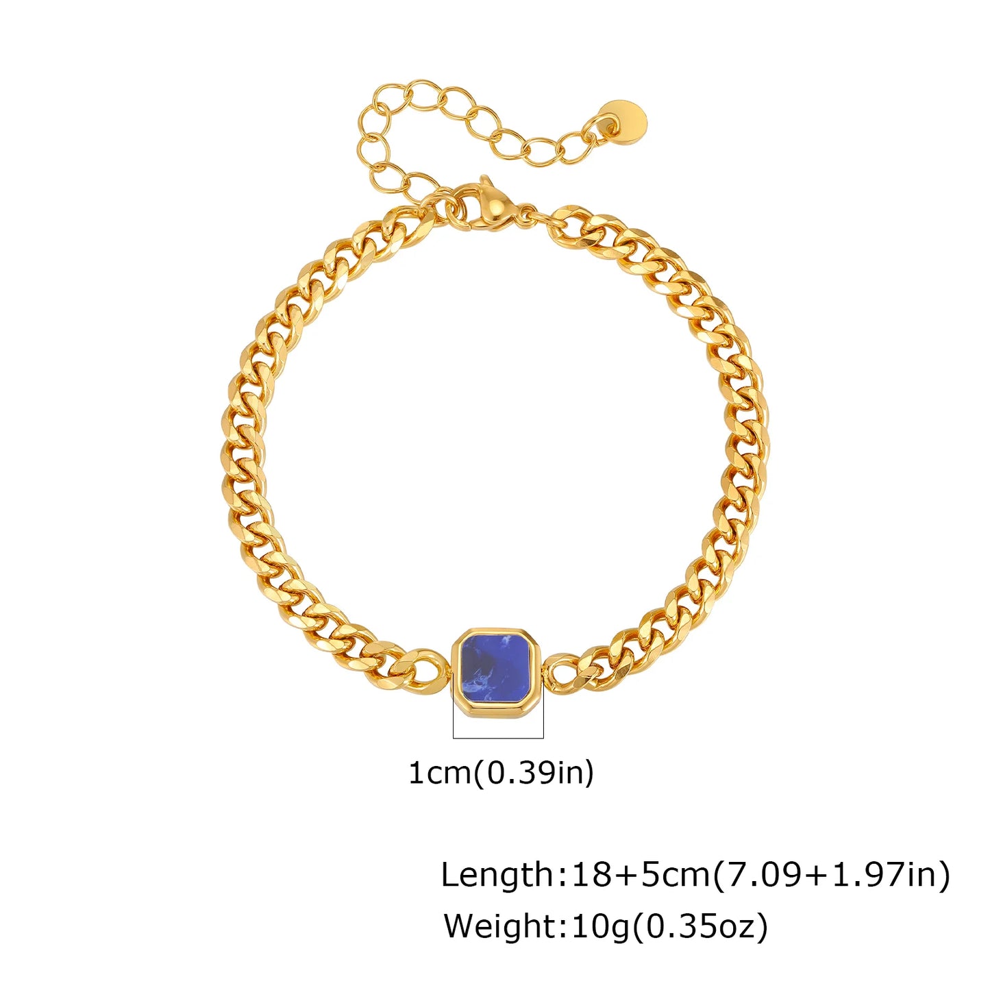 Hip Hop Cuban Link Bracelet for Men – Stylish Fashion Jewelry Wristband