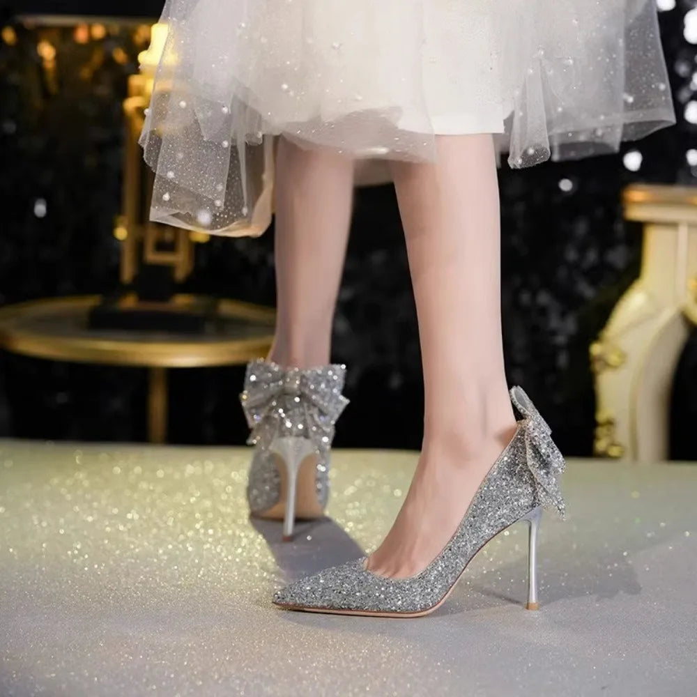 MODERN SLIP-ON FASHION HEELS FOR WOMEN