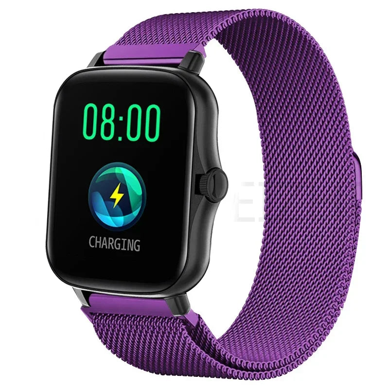 Magnetic Stainless Steel Watch Strap – Quick Fit Adjustable Design