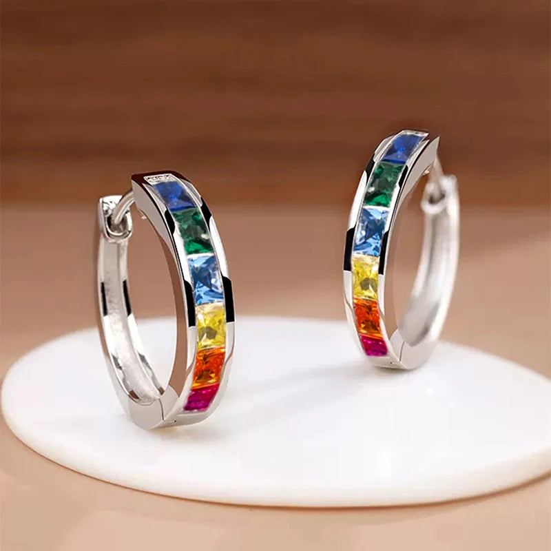 Elegant Everyday Hoop Earrings – Simple Modern Women Jewelry