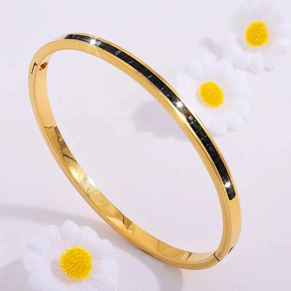 Elegant Stack Bangles Set – Sparkling Fashion Women Bracelet Gift