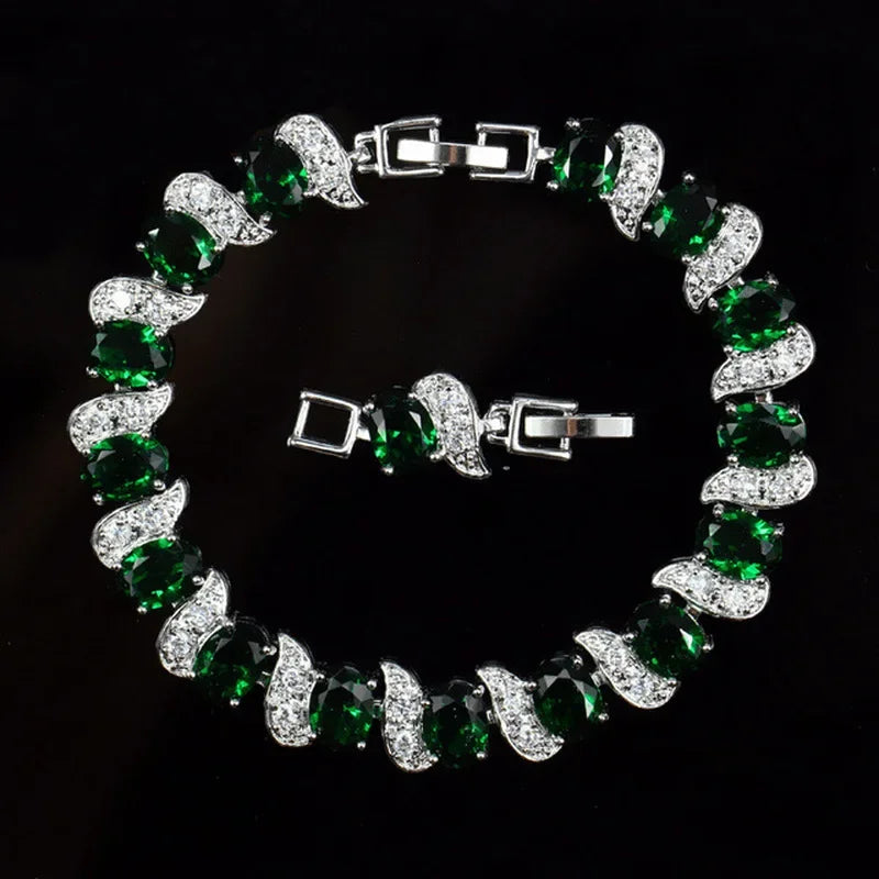 Exquisite Charm Strand Bracelet – Color Crystal Fashion Women Party Jewelry