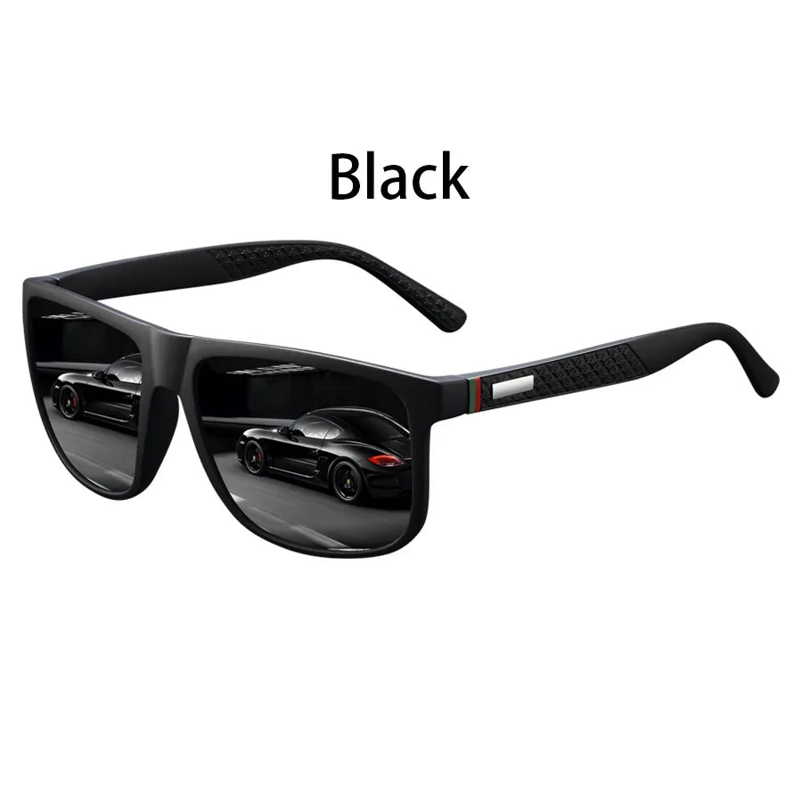 Classic Square Polarized Sunglasses – Lightweight Outdoor Style