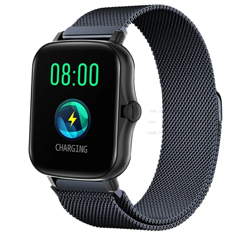 Magnetic Stainless Steel Watch Strap – Quick Fit Adjustable Design