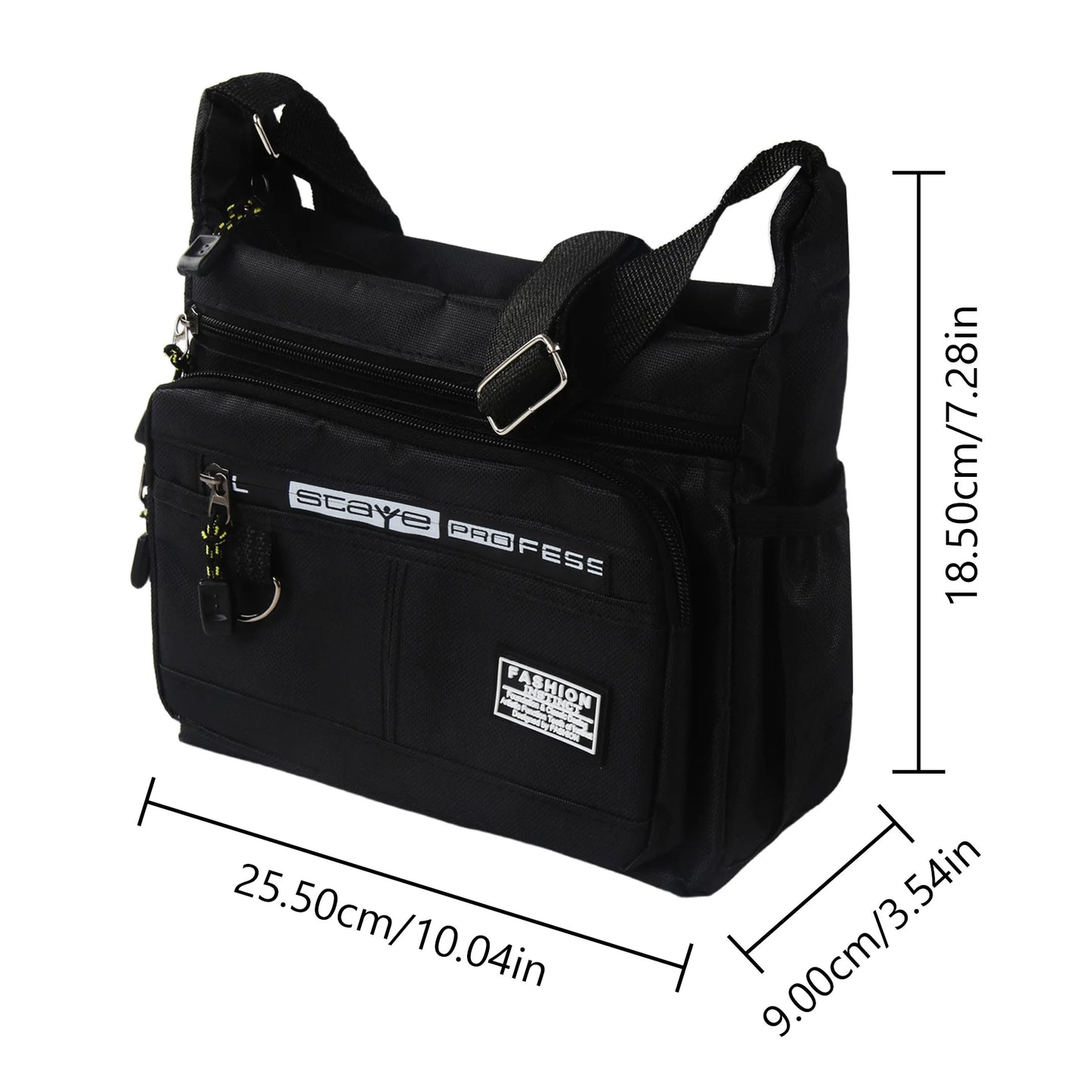 Luxury Multi-Pocket Messenger Bag – Fashion Oxford Crossbody Shoulder Bag