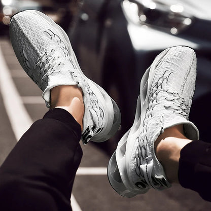 Men’s Breathable Casual Sneakers – Lightweight Fashion Running Shoes
