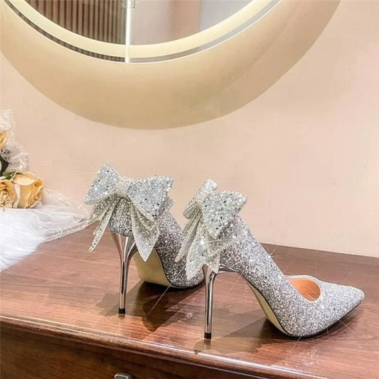 MODERN SLIP-ON FASHION HEELS FOR WOMEN