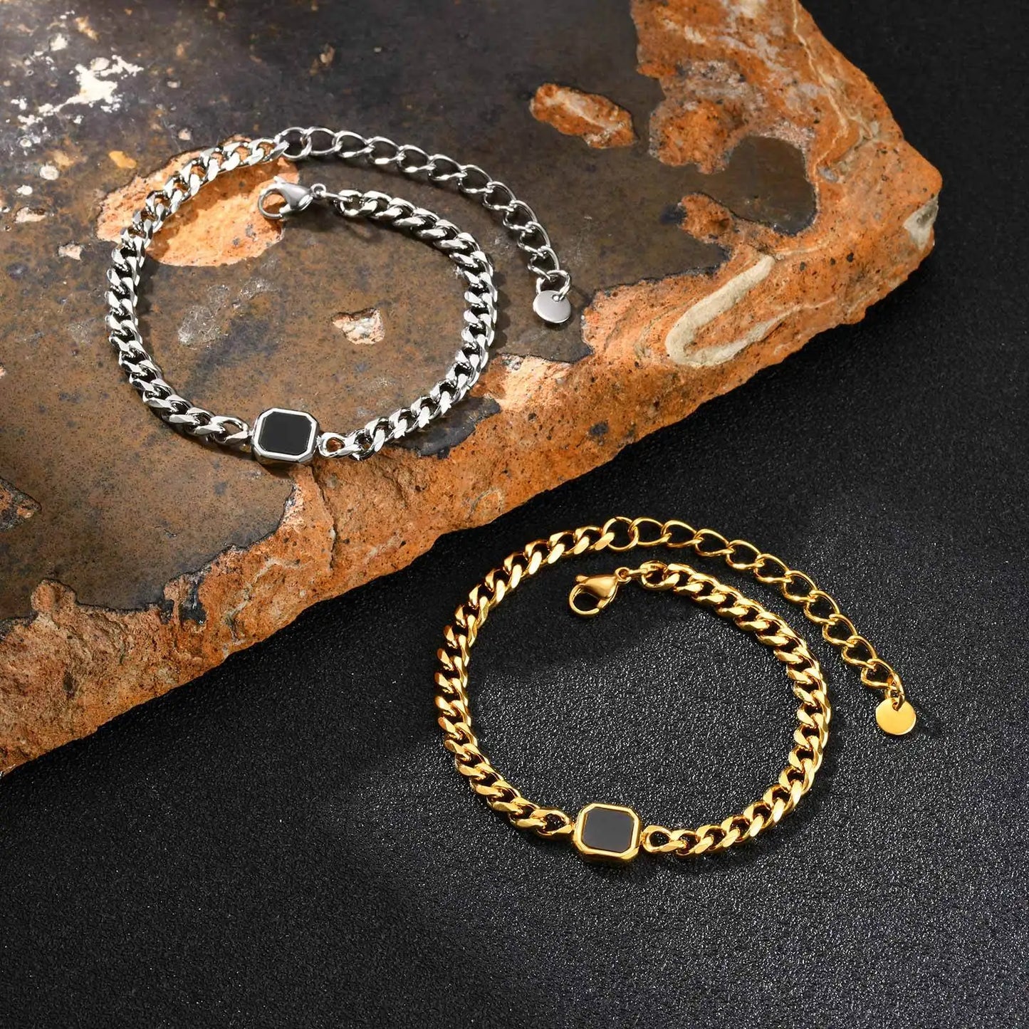 Hip Hop Cuban Link Bracelet for Men – Stylish Fashion Jewelry Wristband
