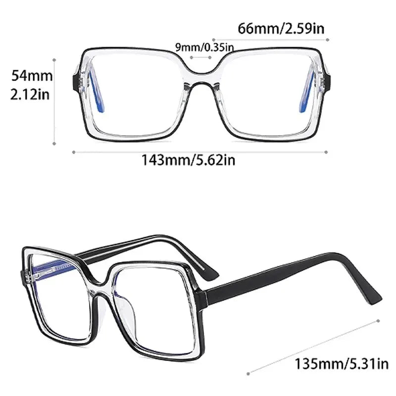 New Style Retro Optical Glasses – Blue Light Protection Fashion Frames