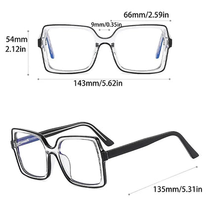 New Style Retro Optical Glasses – Blue Light Protection Fashion Frames