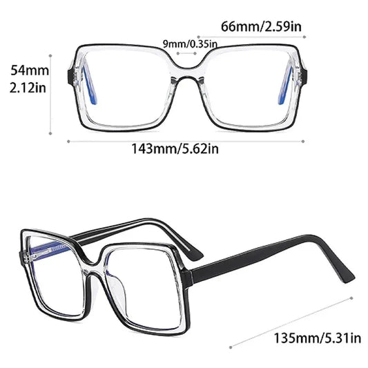 New Style Retro Optical Glasses – Blue Light Protection Fashion Frames